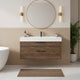Cutler FV AMERICANA42 Savoy 42" Single Sink Wall Mounted Cultured Marble Top Bathroom Vanity - Americana