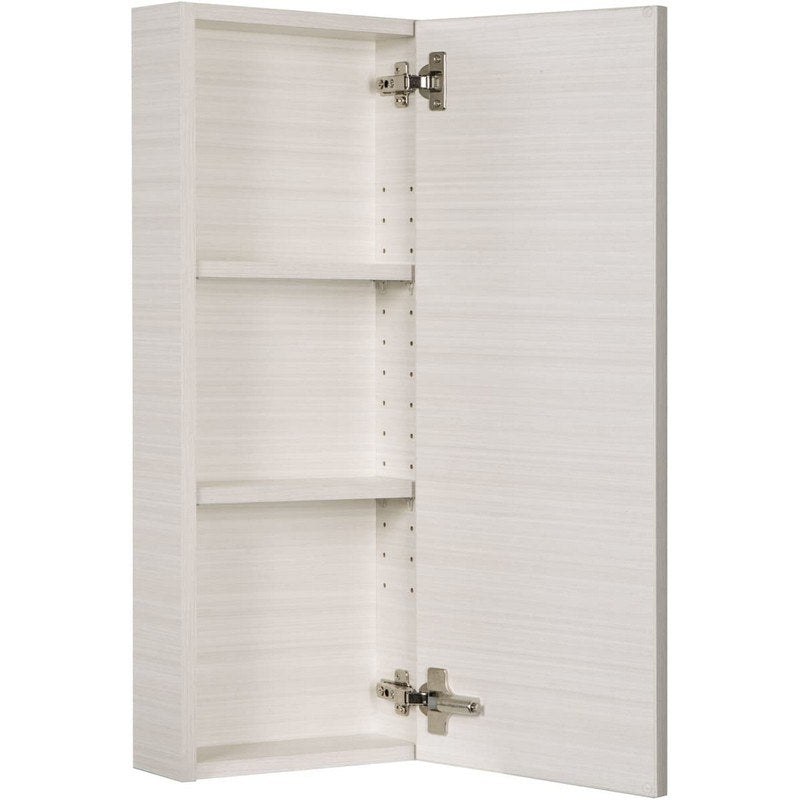 Cutler FV MEDCAB WCHOC Silhouette 12" W x 30" H Wall Mounted Medicine Cabinet - White Chocolate