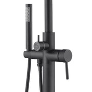 PULSE ShowerSpas 3021-FSTF-MB Highflow Freestanding Tub Filler with Swivel Spout and Handshower in Matte Black - view 3