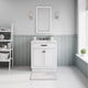 HA30CW03PW - Hartford 30 In. Single Sink Pre-Assembled Transitional Style Bathroom Vanity With 1" Carrara White Marble Top