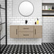 Cutler FV CAS FLAVIA48 Cassidy 48" Single Sink Wall Mount Cultured Marble Top Bathroom Vanity - Flavia