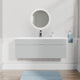 Cutler FV LF CGREY42 Loft 42" Wall Mount Single Sink Cultured Marble Top Bathroom Vanity - Canadian Grey