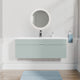 Cutler FV LF SAGE42 Loft 42" Wall Mount Single Sink Cultured Marble Top Bathroom Vanity - Sage