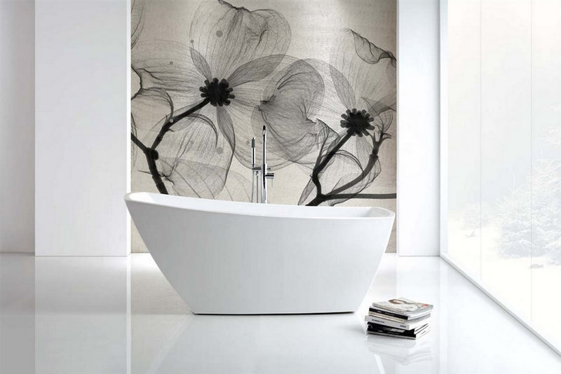 Kube Bath KFST7867 Solato 67" White Freestanding Bathtub - view 2