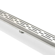 Kube Bath KLD48LINEAR 47.25" Linear Shower Drain with Linear Grate