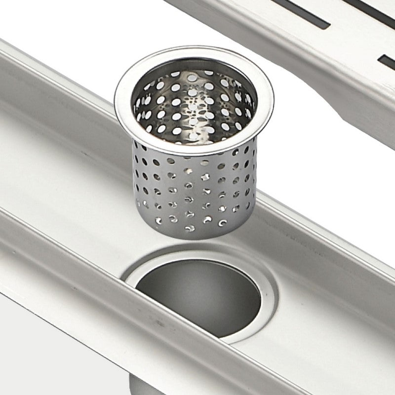 Kube Bath KLD36LINEAR 35.5" Linear Shower Drain with Linear Grate - view 4