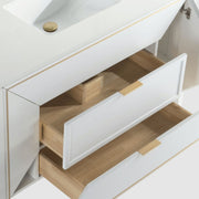 Kube Bath KV8848-GW Vetro 48" Gloss White Free Standing Single Sink Bathroom Vanity with White Quartz Top - view 5