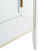 Kube Bath KV8848-GW Vetro 48" Gloss White Free Standing Single Sink Bathroom Vanity with White Quartz Top - view 6