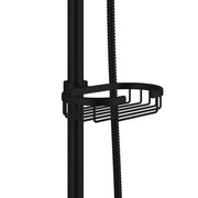 PULSE ShowerSpas 1011-MB-1.8GPM Kauai 8-in Rain Showerhead Shower System with Slide Bar and Integrated Soap Dish in Matte Black, 1.8 GPM - view 3