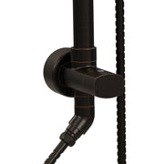 PULSE ShowerSpas 1011-ORB-1.8GPM Kauai 8-in Rain Showerhead Shower System with Slide Bar and Integrated Soap Dish in Oil Rubbed Bronze, 1.8 GPM - view 5