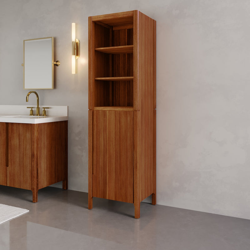 SEQUOIA-LC-MW - Sequoia Free Standing Linen Cabinet