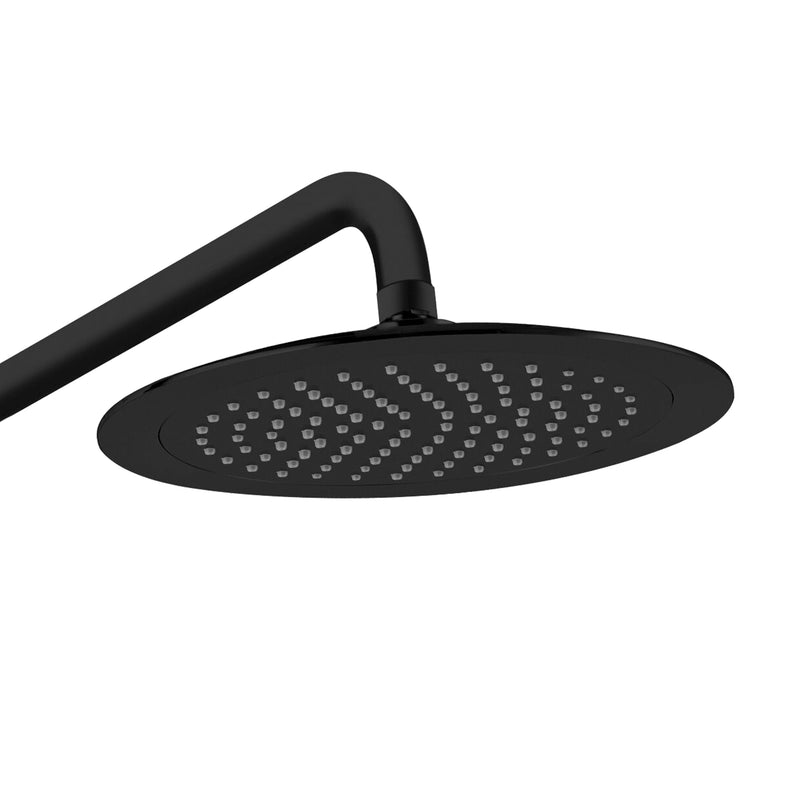 PULSE ShowerSpas 1089-MB-1.8GPM Lanai 8-in Rain Showerhead Shower System with 3-Body Jets, Pivoting Shower Arm and Multi-function Handshower in Matte Black, 1.8 GPM - view 2