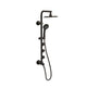PULSE ShowerSpas 1089-ORB-1.8GPM Lanai 8-in Rain Showerhead Shower System with 3-Body Jets, Pivoting Shower Arm and Multi-function Handshower in Oil Rubbed Bronze, 1.8 GPM