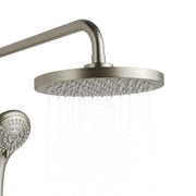 PULSE ShowerSpas 1028-BN-1.8GPM Lanikai 8-in Rain Showerhead Shower System with 3-Body Jets, Multi-function Handshower and Pivoting Shower Arm in Brushed Nickel, 1.8 GPM - view 2
