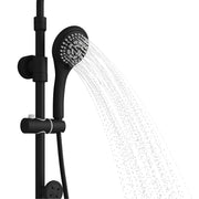 PULSE ShowerSpas 1028-MB-1.8GPM Lanikai 8-in Rain Showerhead Shower System with 3-Body Jets, Multi-function Handshower and Pivoting Shower Arm in Matte Black, 1.8 GPM - view 3