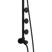 PULSE ShowerSpas 1028-MB-1.8GPM Lanikai 8-in Rain Showerhead Shower System with 3-Body Jets, Multi-function Handshower and Pivoting Shower Arm in Matte Black, 1.8 GPM - view 5