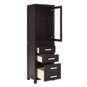 Madison Linen Cabinet Espresso