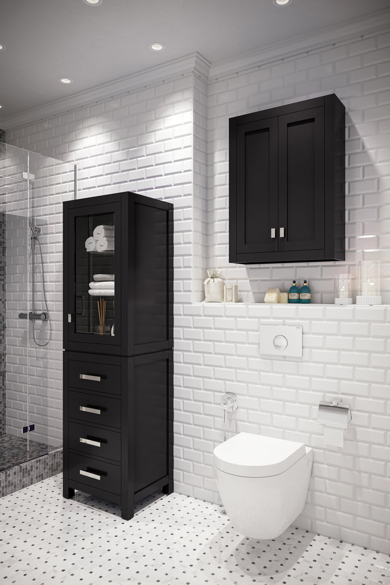 Madison Linen Cabinet Espresso