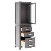 Madison Linen Cabinet Cashmere Grey