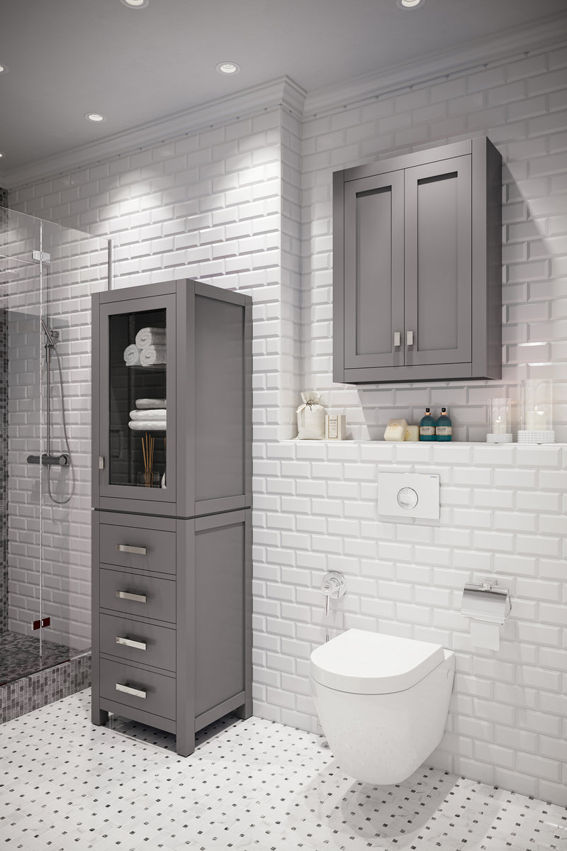 Madison Linen Cabinet Cashmere Grey