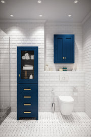 Madison Linen Cabinet Monarch Blue
