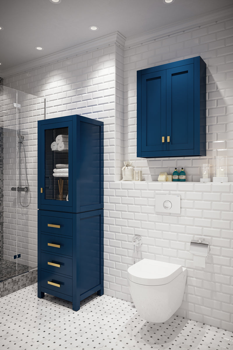 Madison Linen Cabinet Monarch Blue