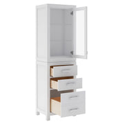 Madison Linen Cabinet Pure White