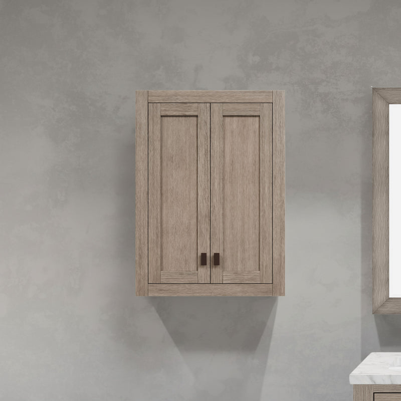 Madison Wall Cabinet Grey Oak