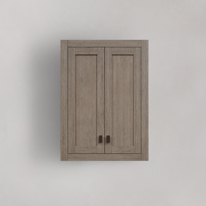 Madison Wall Cabinet Grey Oak