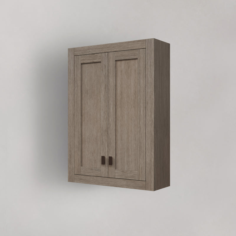 Madison Wall Cabinet Grey Oak