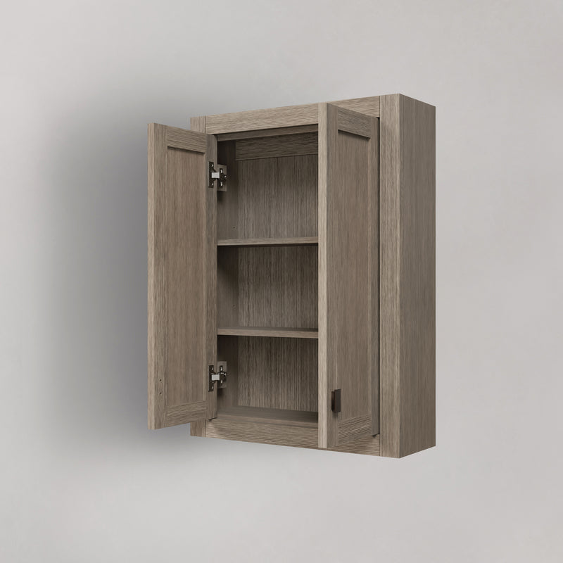 Madison Wall Cabinet Grey Oak