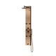 PULSE ShowerSpas 1042-ORB-1.8GPM Monterey 8-in Rain Showerhead ShowerSpa with 6 Body Jets and Handshower in Oil Rubbed Bronze, 1.8 GPM