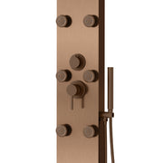 PULSE ShowerSpas 1042-ORB-1.8GPM Monterey 8-in Rain Showerhead ShowerSpa with 6 Body Jets and Handshower in Oil Rubbed Bronze, 1.8 GPM - view 3