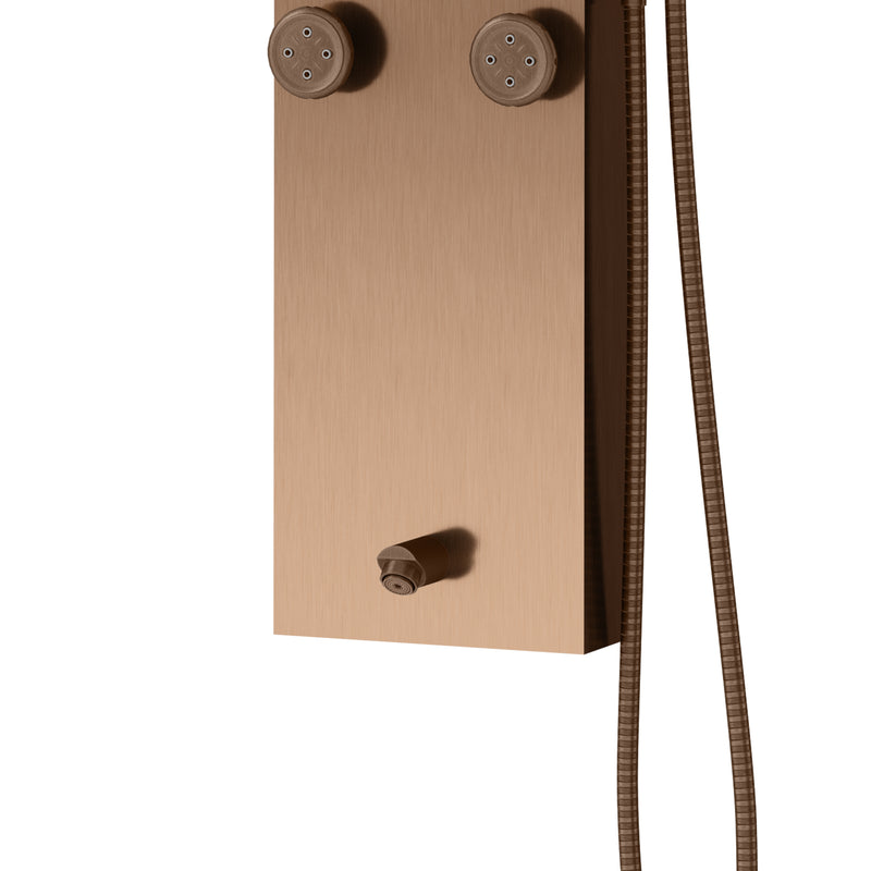 PULSE ShowerSpas 1042-ORB-1.8GPM Monterey 8-in Rain Showerhead ShowerSpa with 6 Body Jets and Handshower in Oil Rubbed Bronze, 1.8 GPM - view 4