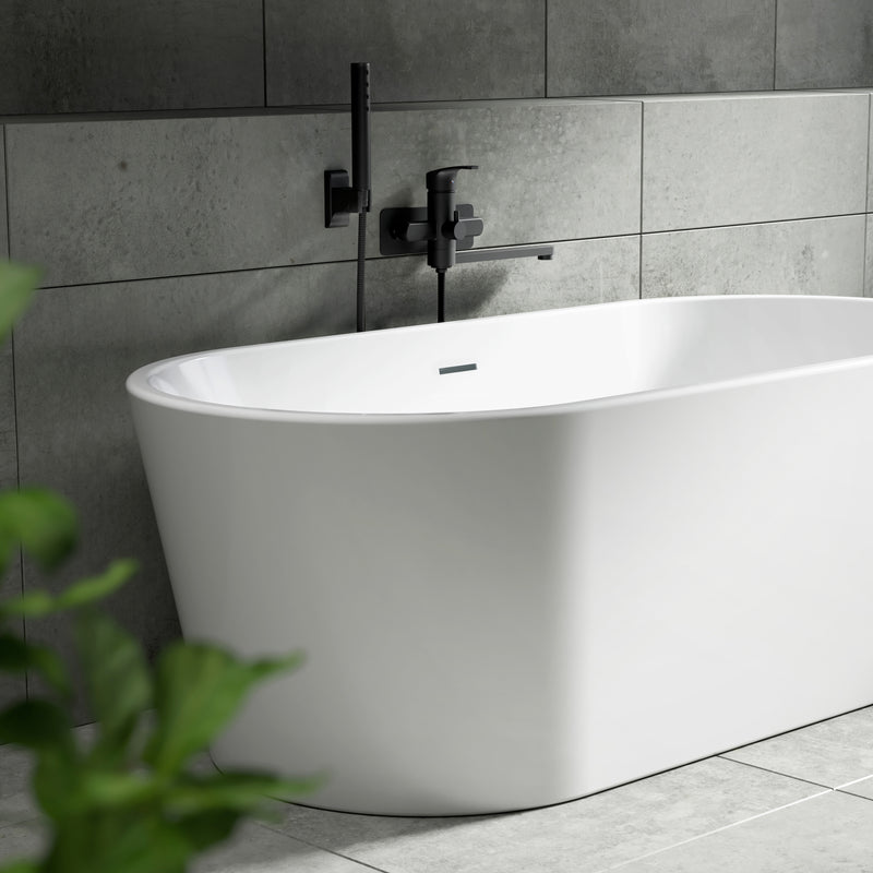PULSE ShowerSpas 3030-WMTF-MB Niagara Highflow Wall Mounted Tub Filler with Pivoting Arm Spout and Handshower in Matte Black - view 6