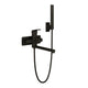 PULSE ShowerSpas 3030-WMTF-ORB Niagara Highflow Wall Mounted Tub Filler with Pivoting Arm Spout and Handshower in Oil Rubbed Bronze