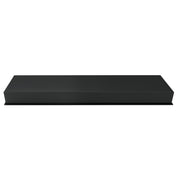 PULSE ShowerSpas NI-0836V-MB 8-in x 36-in Ultra-thin Frame Recessed 3-Section Stainless Steel Shower Niche in Matte Black - view 4