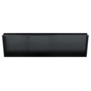 PULSE ShowerSpas NI-1236-MB 12-in x 36-in Ultra-thin Frame Recessed Stainless Steel Shower Niche in Matte Black
