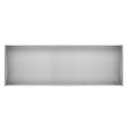 PULSE ShowerSpas NI-1236-SSB 12-in x 36-in Ultra-thin Frame Recessed Stainless Steel Shower Niche in Brushed Stainless Steel - view 2