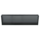 PULSE ShowerSpas NI-1248-GMB 12-in x 48-in Ultra-thin Frame Recessed Stainless Steel Shower Niche in Gun Metal Black