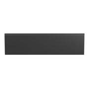 PULSE ShowerSpas NI-12482-GMB 12-in x 48-in Ultra-thin Frame Recessed Stainless Steel Shower Niche with 2-Accessory Shelves in Gun Metal Black - view 4