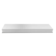 PULSE ShowerSpas NI-12482-SSB 12-in x 48-in Ultra-thin Frame Recessed Stainless Steel Shower Niche with 2-Accessory Shelves in Brushed Stainless Steel - view 3