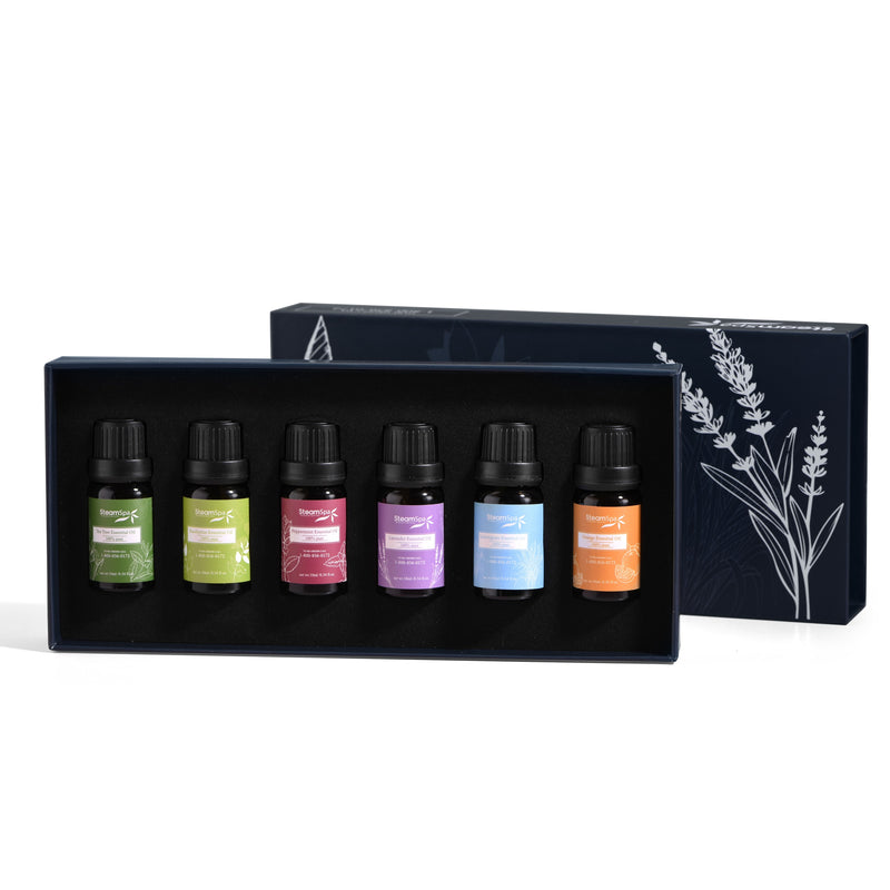 SteamSpa SS-EOIL6P-XX Pure Extract Essential Oils Set