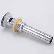 Kube Bath P101-CH Solid Brass Pop-Up Drain with Overflow, Polished Chrome - view 3