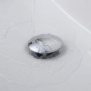 Kube Bath P101-CH Solid Brass Pop-Up Drain with Overflow, Polished Chrome - view 6