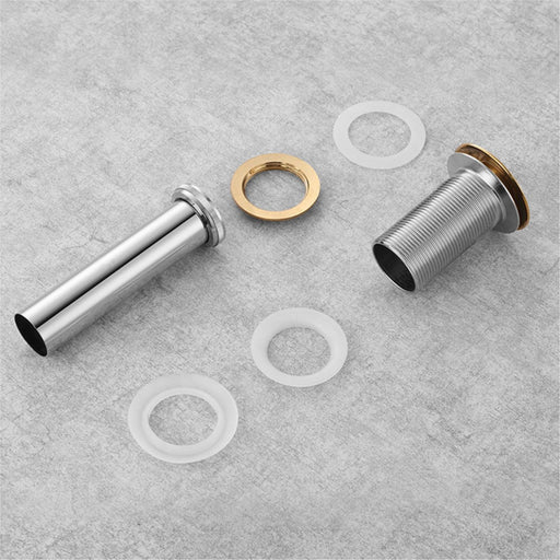 Kube Bath P101NO-BRZ Solid Brass Pop-Up Drain without Overflow, Bronze - view 2