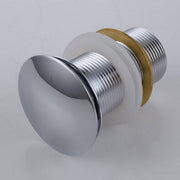 Kube Bath P101NO-CH Solid Brass Pop-Up Drain without Overflow, Polished Chrome - view 3
