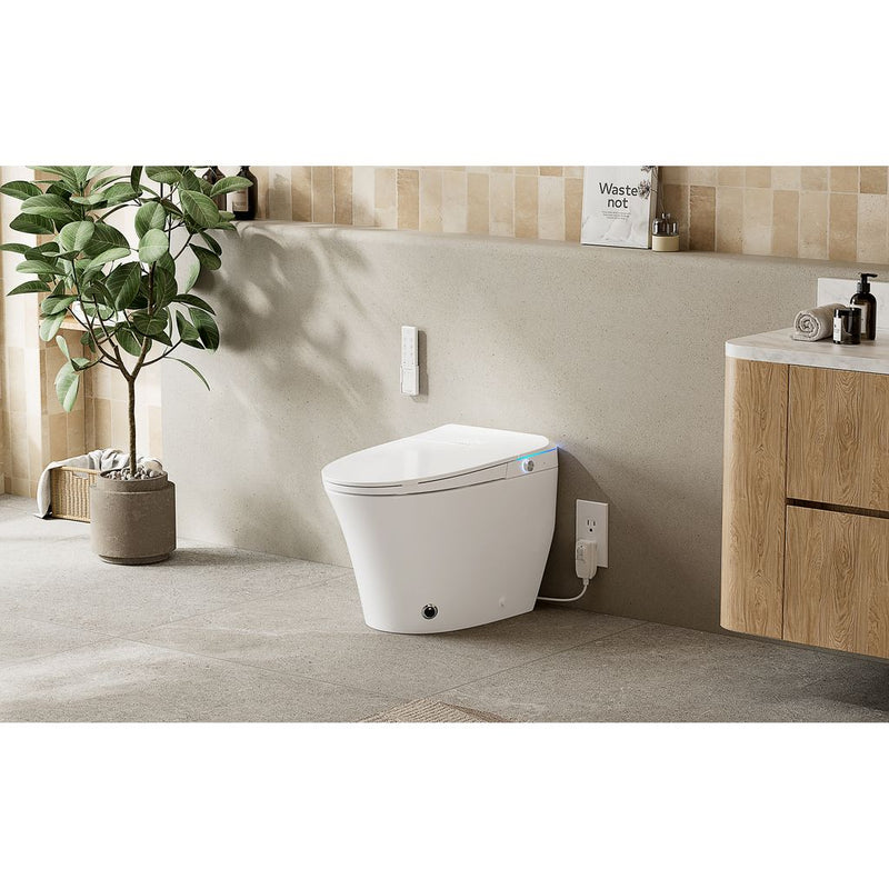 Vinnova 902027-UT-WH Zarautz Elongated  Smart Bidet Toilet ULTRA Version