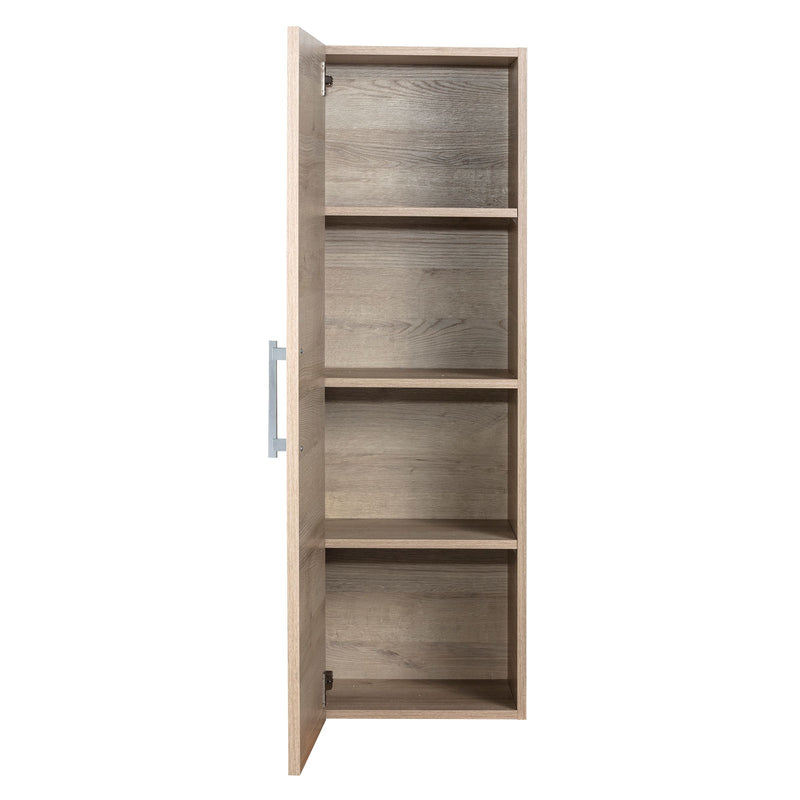Cutler FV LINEN TOWER ORGANIC Kato 15" W x 48" H Wall Mounted Linen Cabinet - Organic