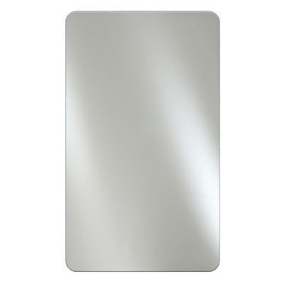 Afina RM-620-P-RA Radiance 20" W x 26" H Frameless Rectangular Polished Radius Edge Wall Mirror
